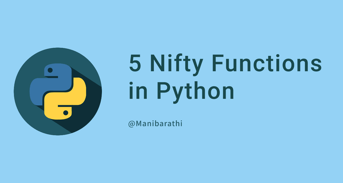 nifty functions in python